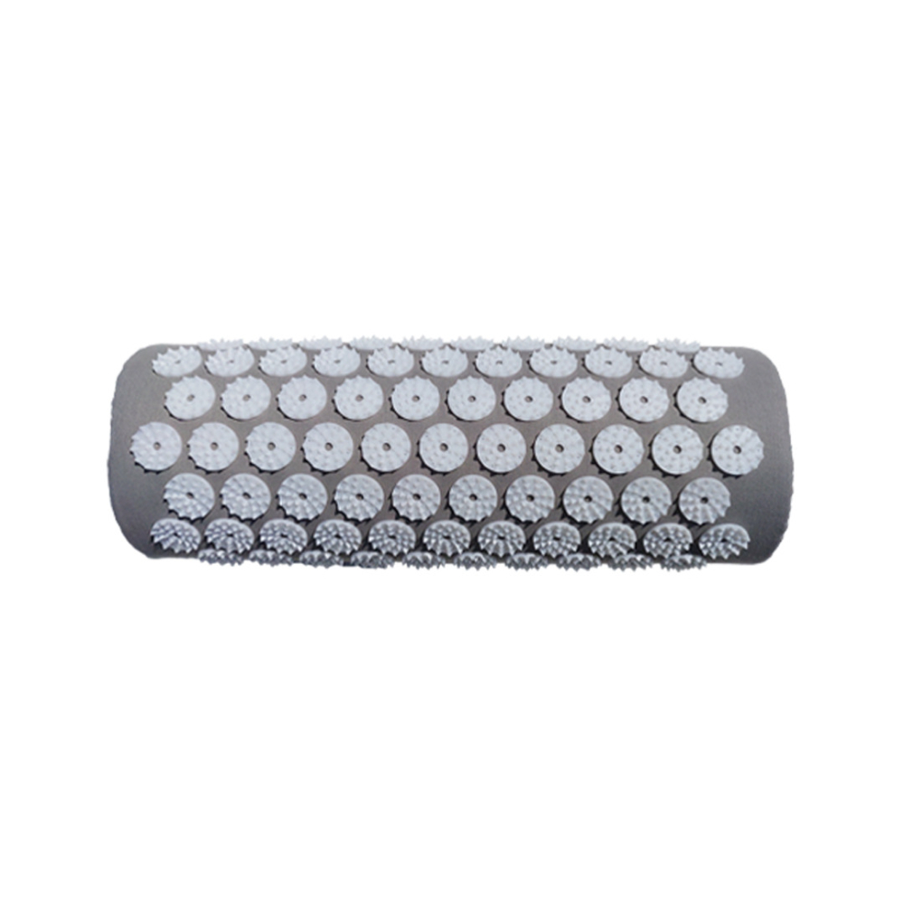 Round thorn gray pillow