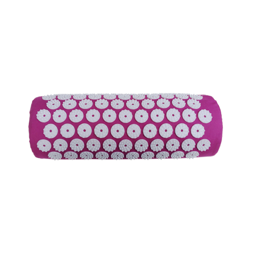 round thorn purple pillow