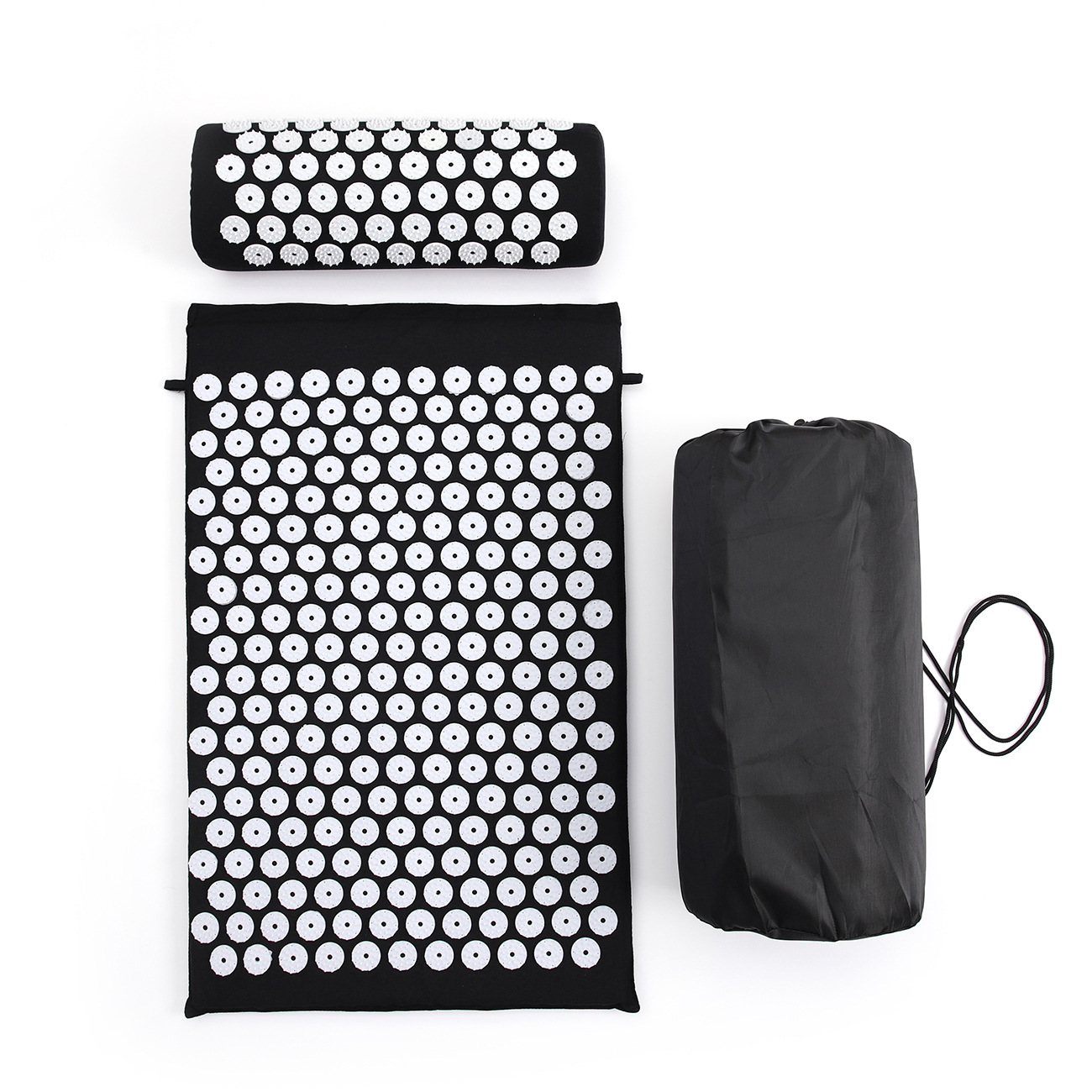 Black and white three-piece set