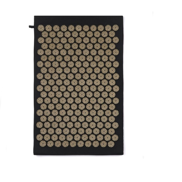 Black and gold single cushion