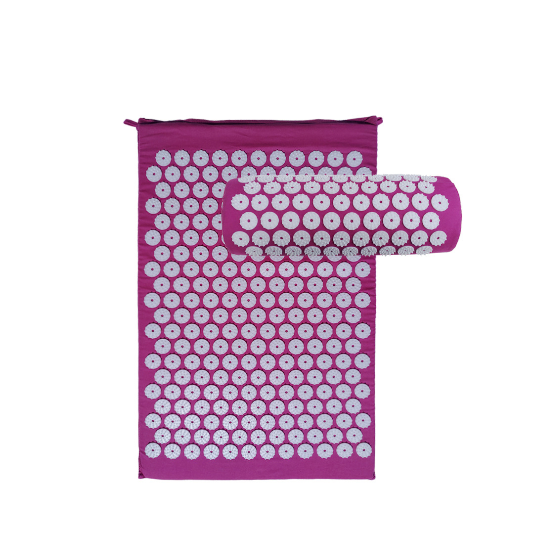 Round thorn purple 2-piece set