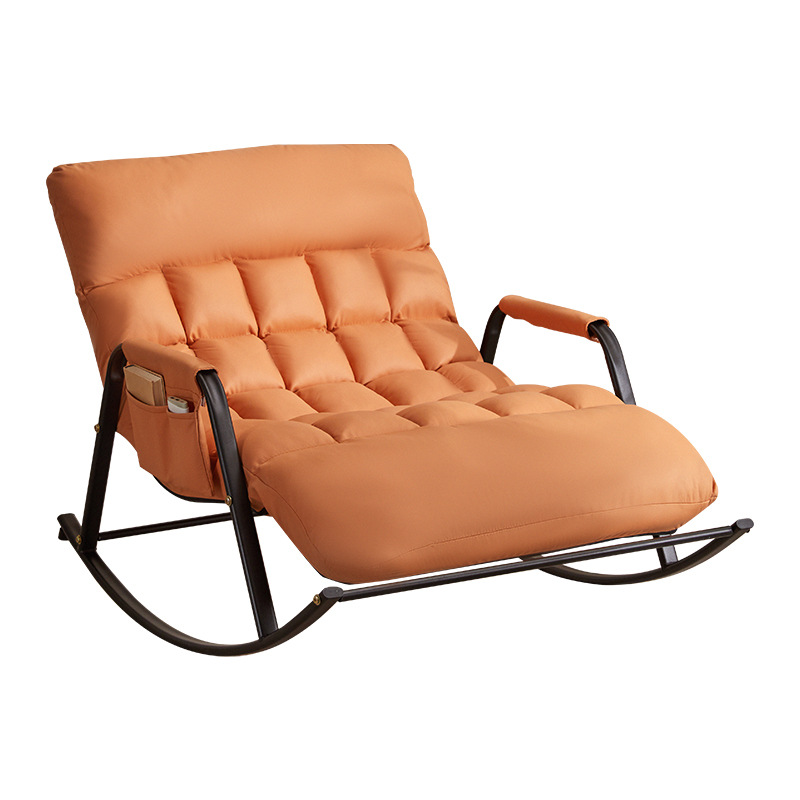 Double widened lengthened high wear-resistant waterproof technology cloth [removable and washable] Imperial Concubine Orange   black leg-curved armrest