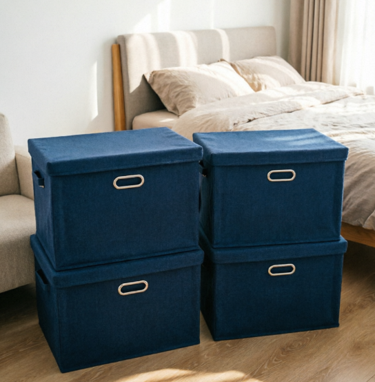 navy blue 4pcs Large size (46*36*28cm)