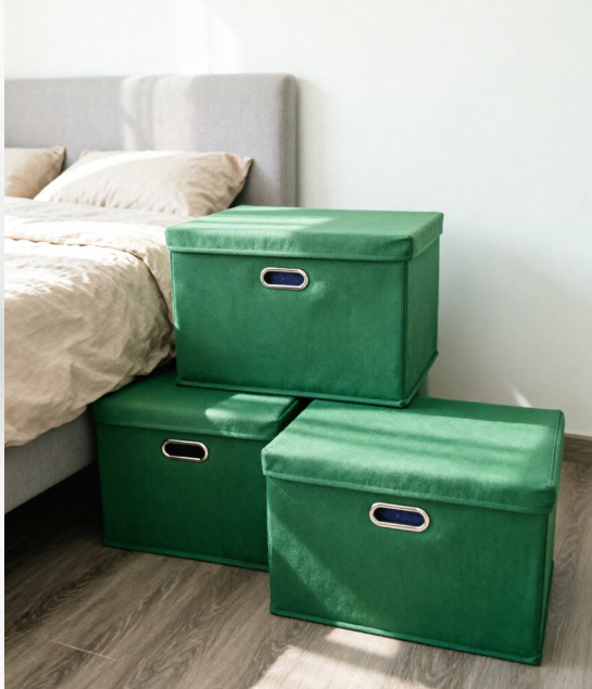 green 3 pcs Medium size (40*30*25cm)