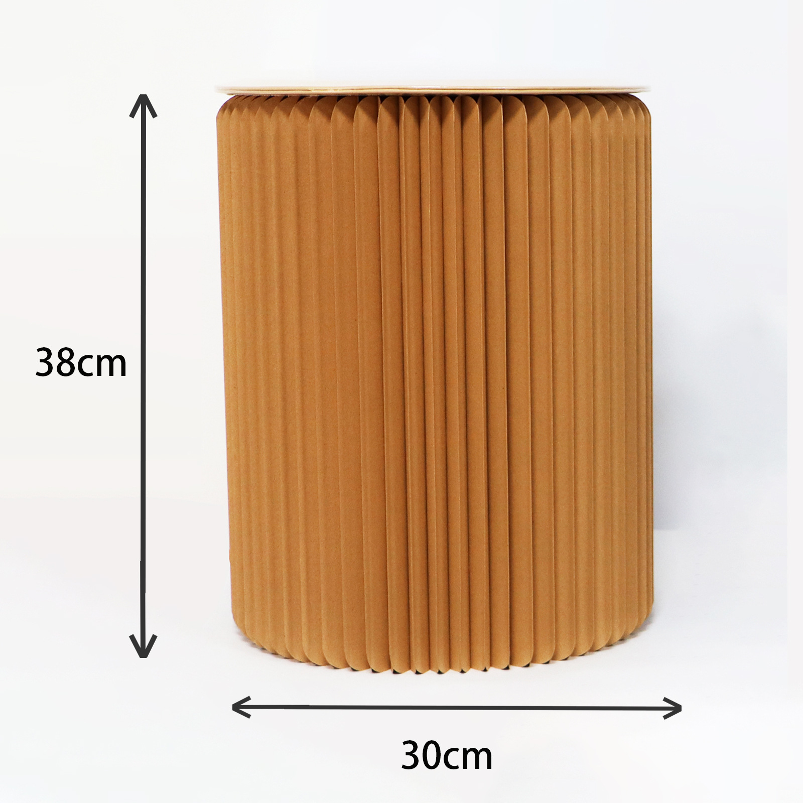 Brown 38cm with leather pad