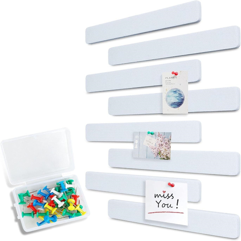 8 white pieces