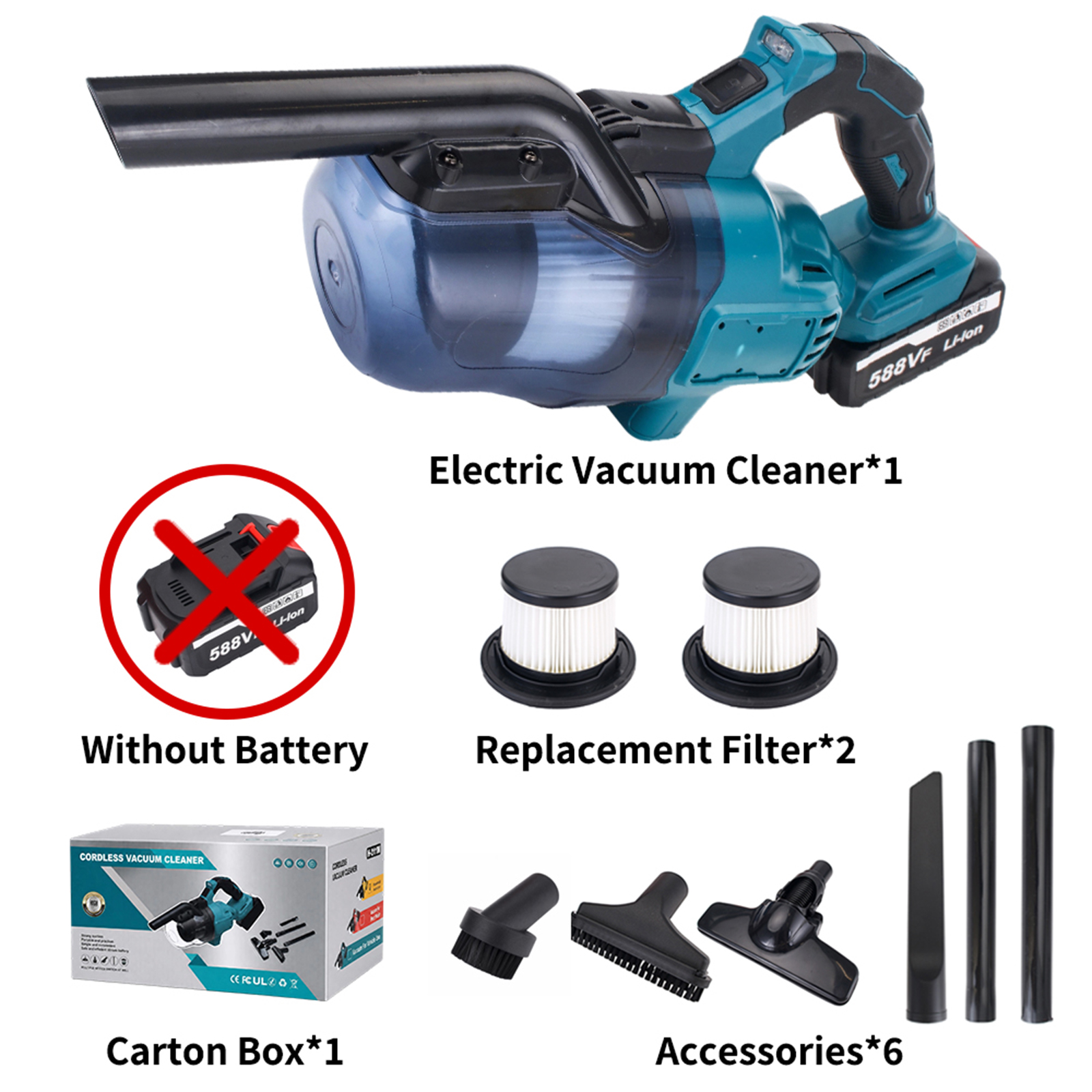 no battery set
