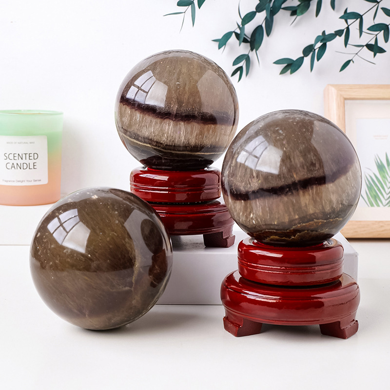 7:Brushed fluorite ball