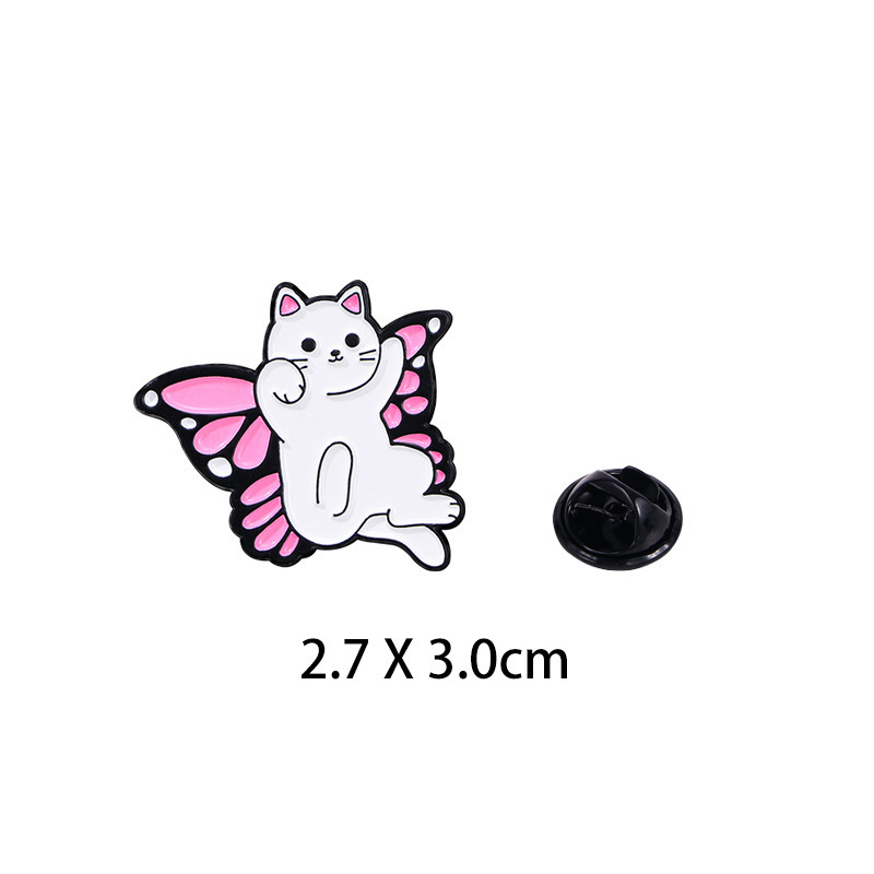 1:Pink butterfly cat