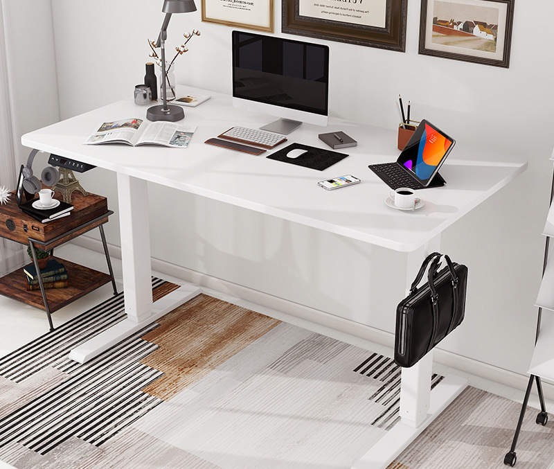 [single motor whole table] white panel   white frame