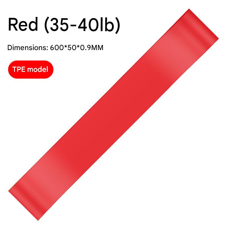 Tpe-red 600*50*0.9mm