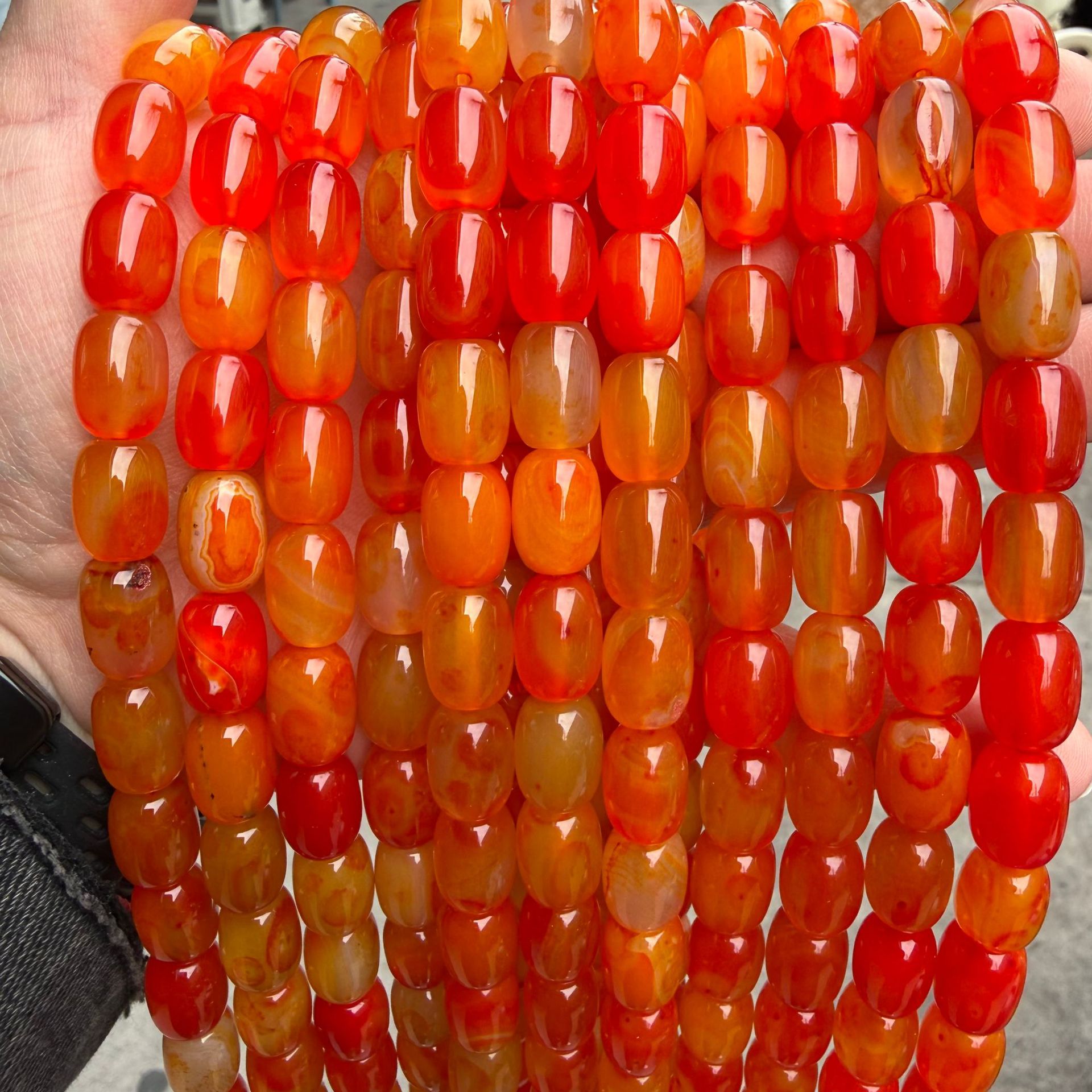 11:Orange agate