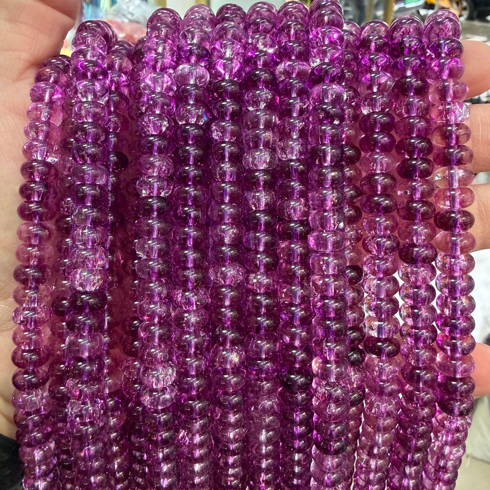 2:Crystal rose purple