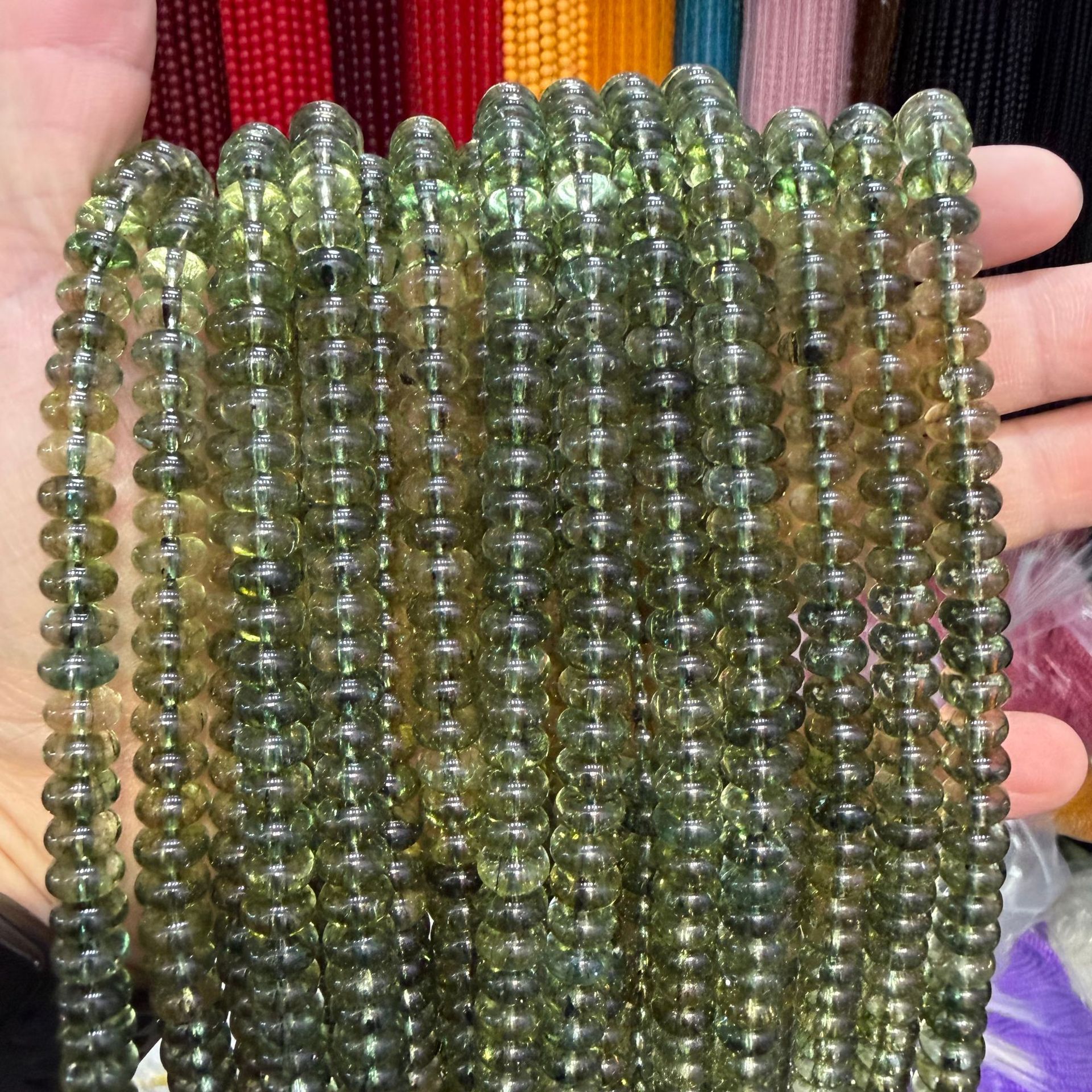 7:Olive crystal