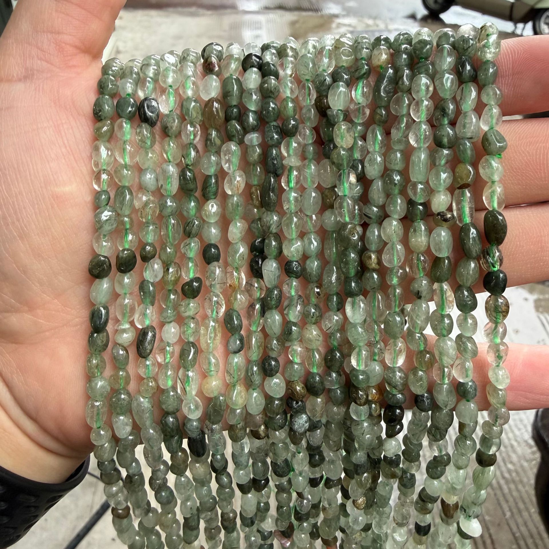 7:green Rutilated Quartz