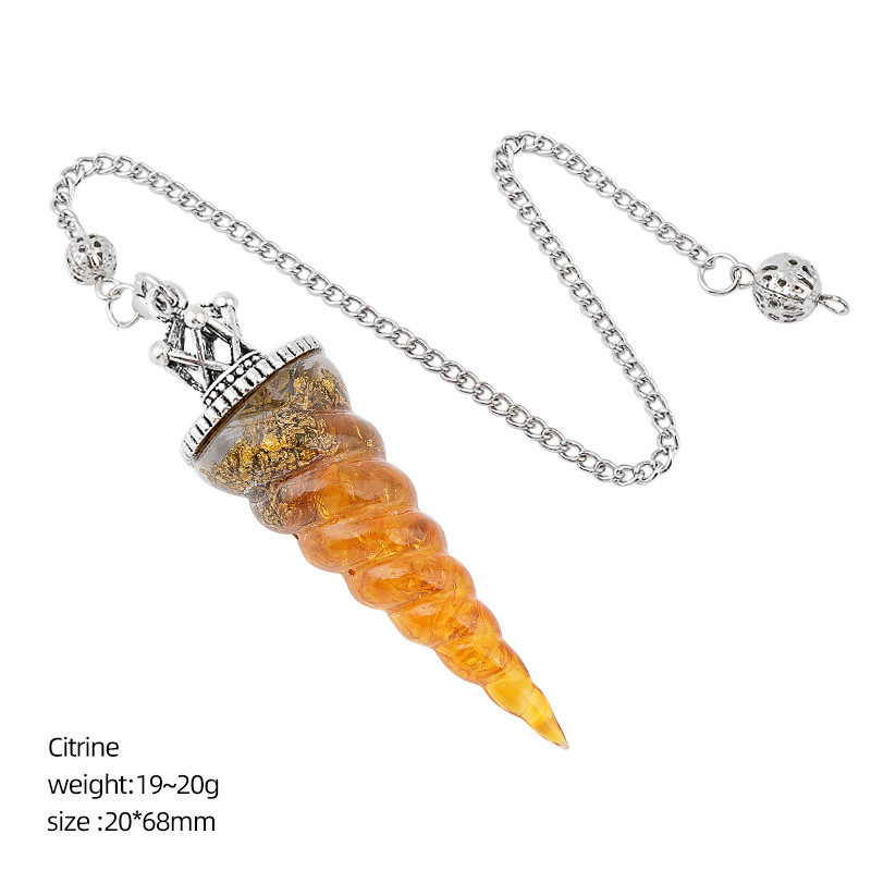 7:Optimized citrine pendulum