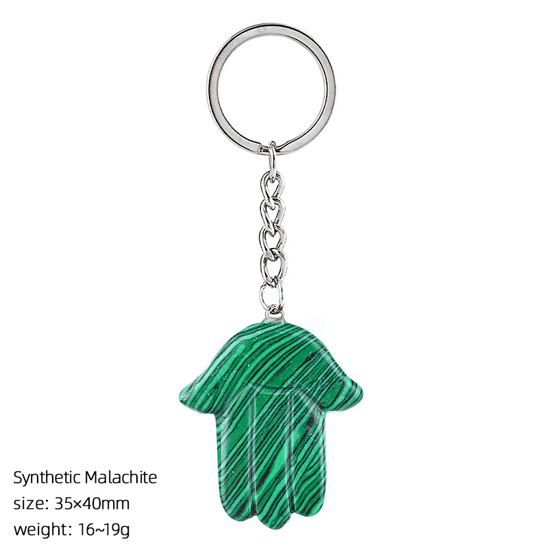 9 synthetic Malachite