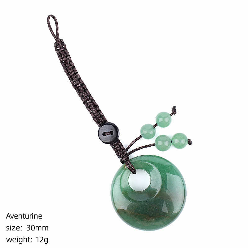 10:Green aventurine pendant
