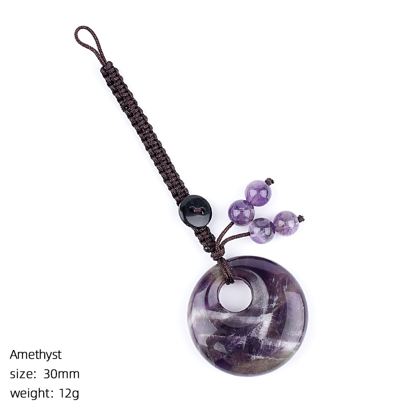 12:Amethyst pendant