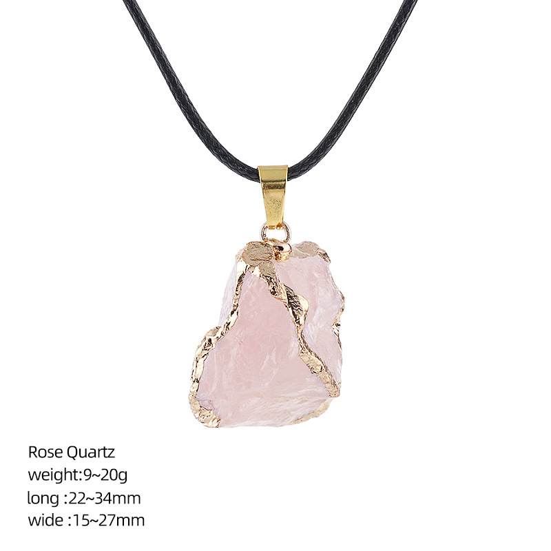 2:Pink quartz (gold)