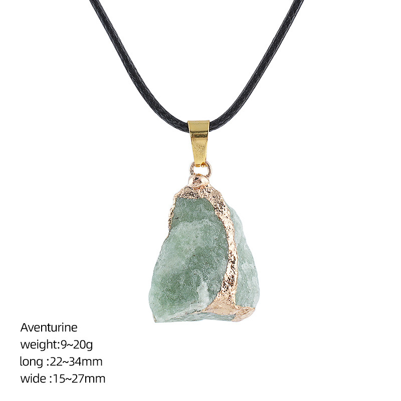 5:Green aventurine (gold)
