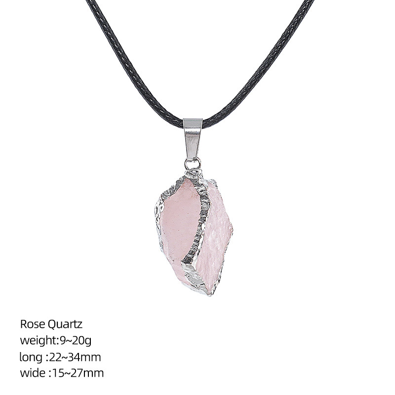 12:Pink quartz (silver)
