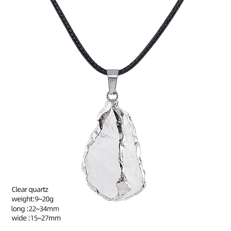 13:White quartz (silver)