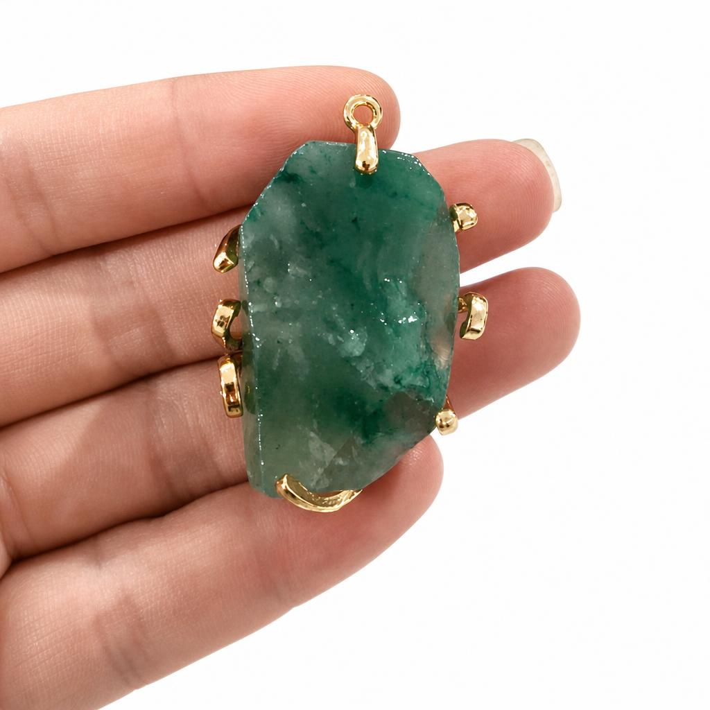 6 Fluorita verde