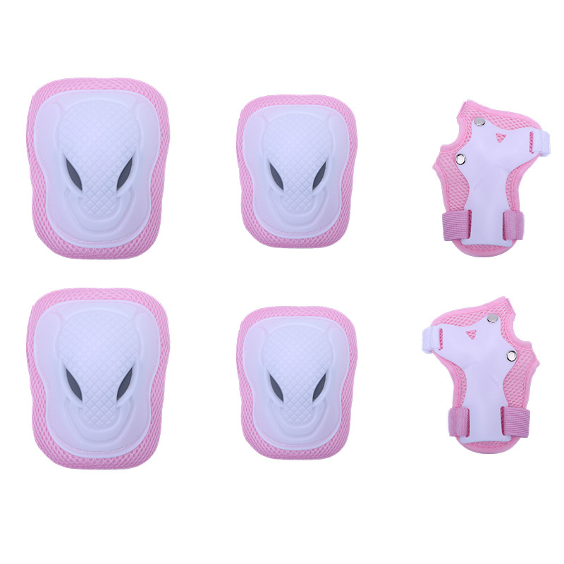 White powder protective gear six-piece set