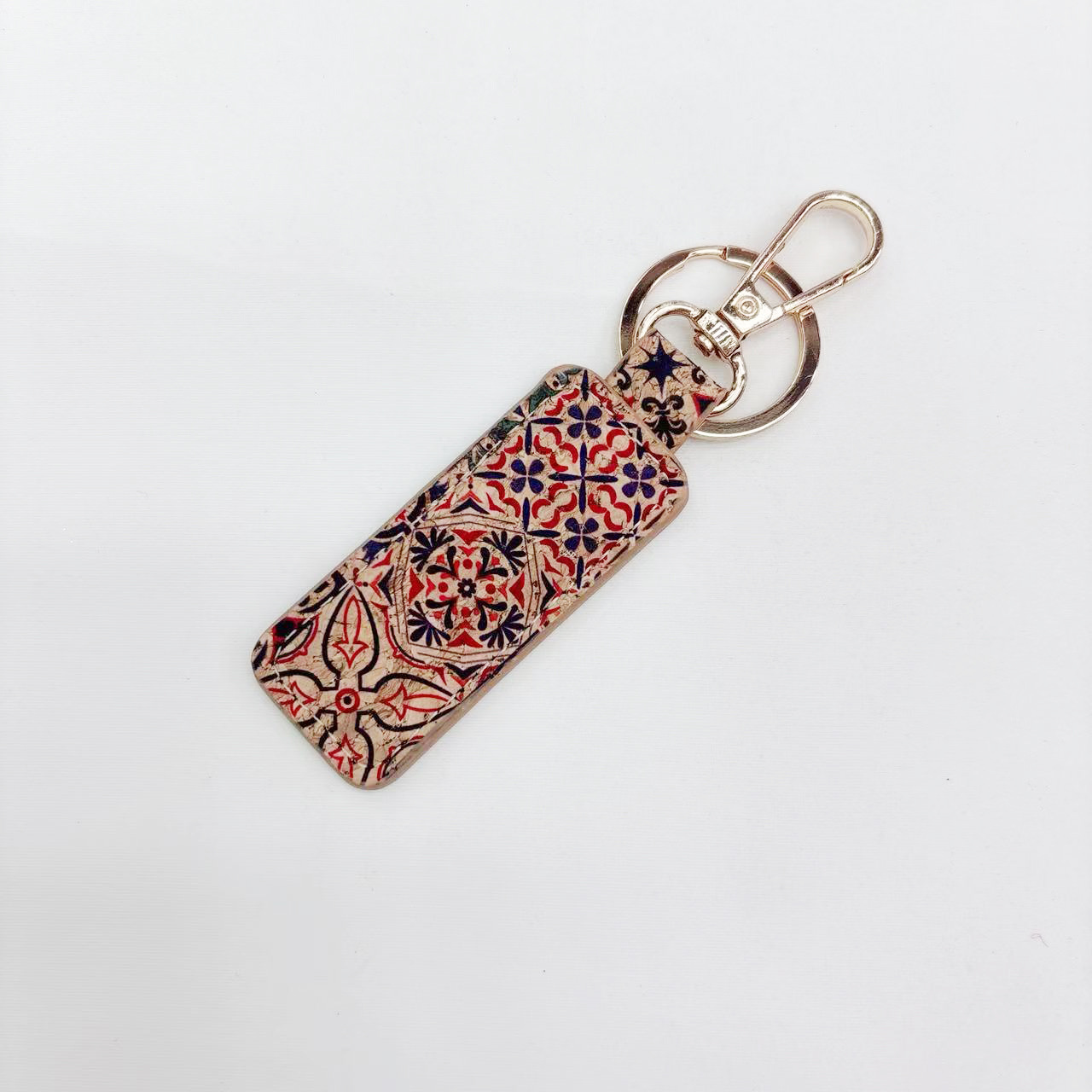 11*2.8cm Rectangular keychain plain style