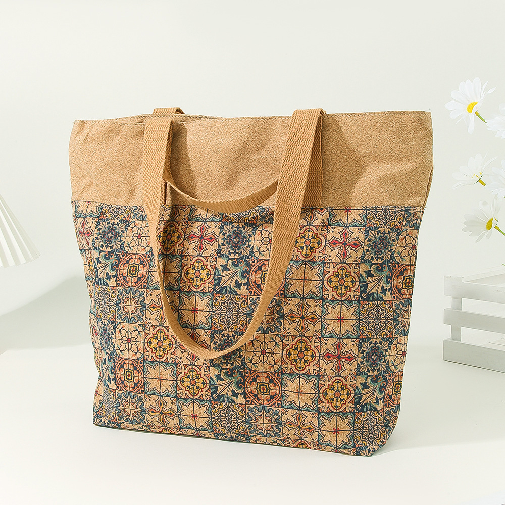 Dual-purpose large bag-yellow grid