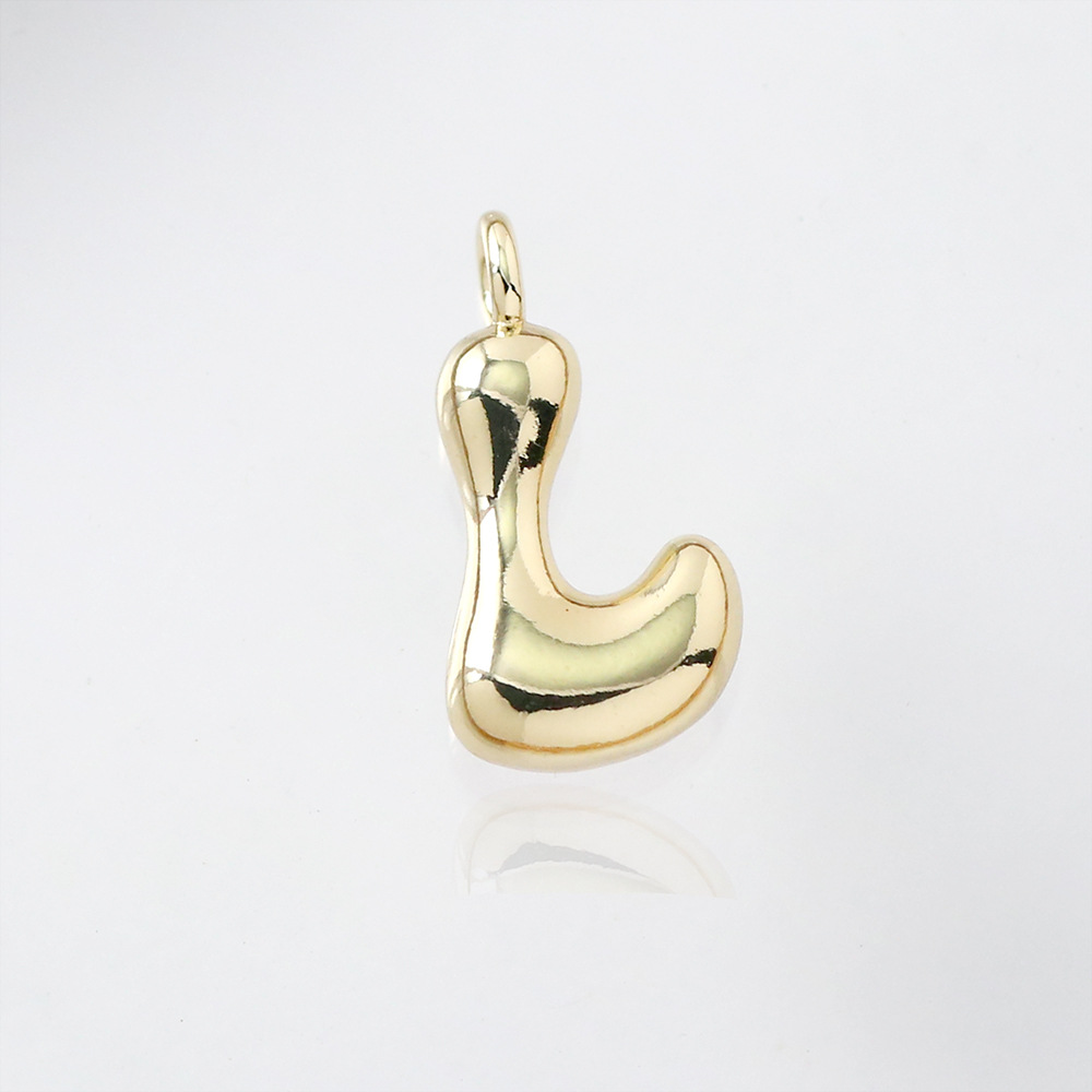 12:Letter pendant-l (gold)