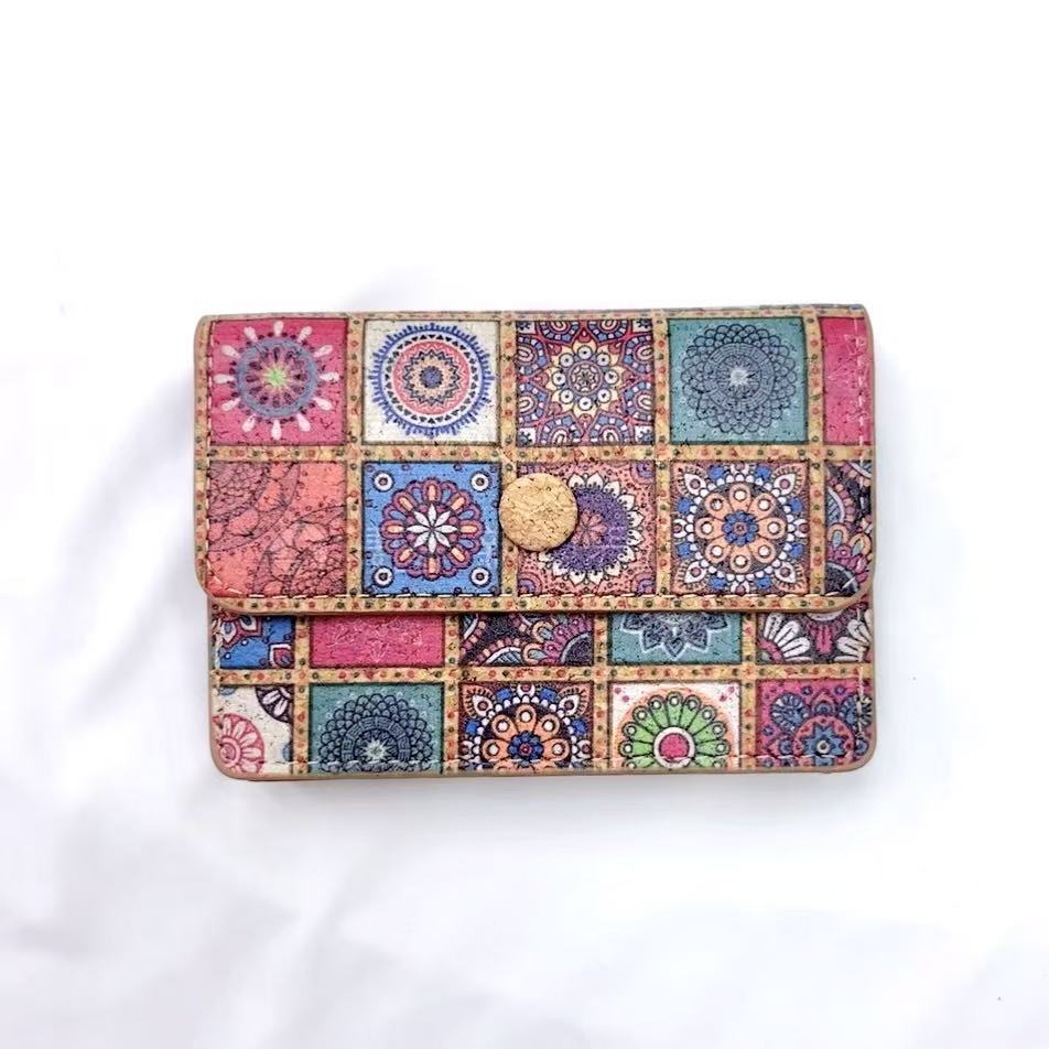 Accordion card holder - new wide stripe color grid