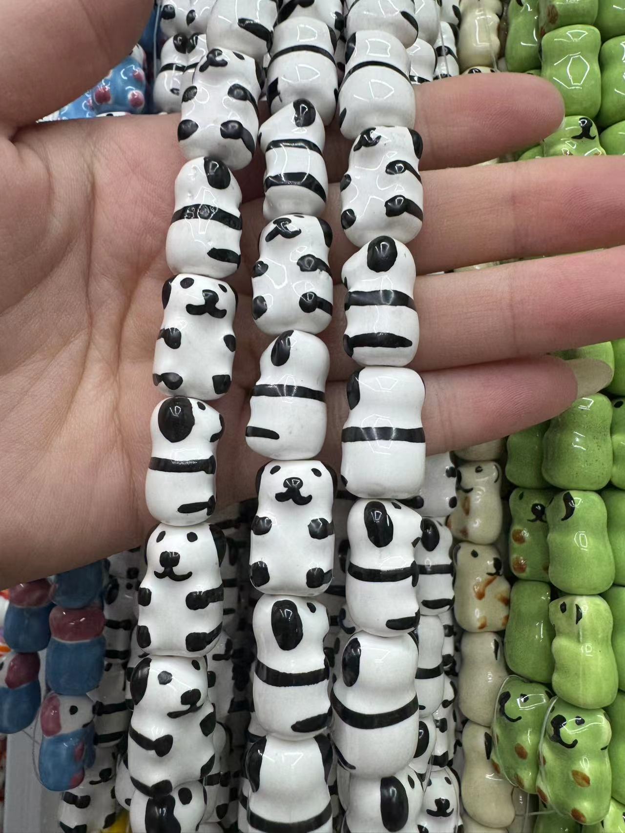 4:Black and white bear