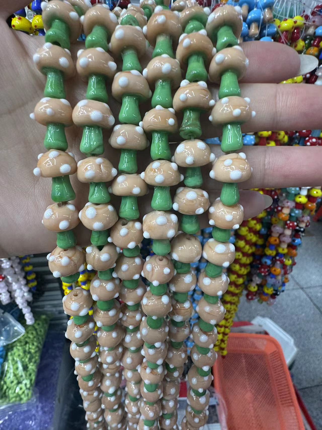 2:Meat powder cap   green pole