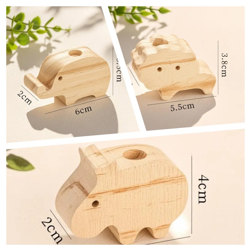 Diffusing wood: baby elephant   baby lion   baby hippopotamus