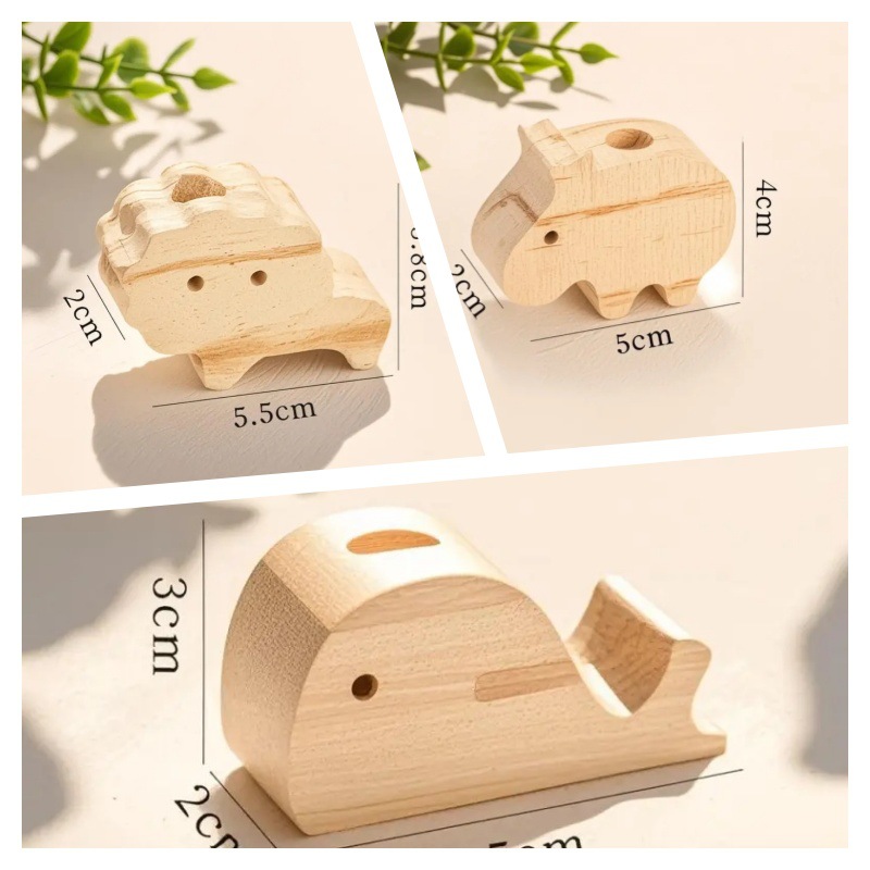 Diffusing wood: little lion   little hippopotamus   little whale