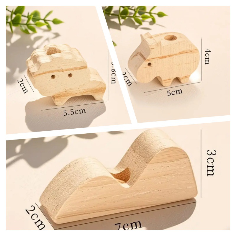 Diffusing wood: little lion   little hippopotamus   little mountain