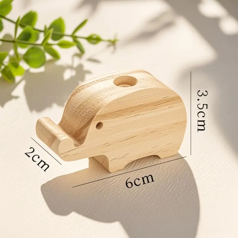 Diffusing wood: an elephant