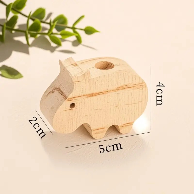 Diffusing wood: a hippopotamus