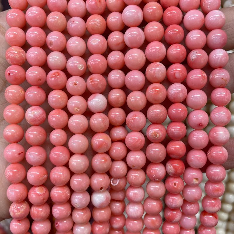 3:Dyed pink coral [about 7.2mm]
