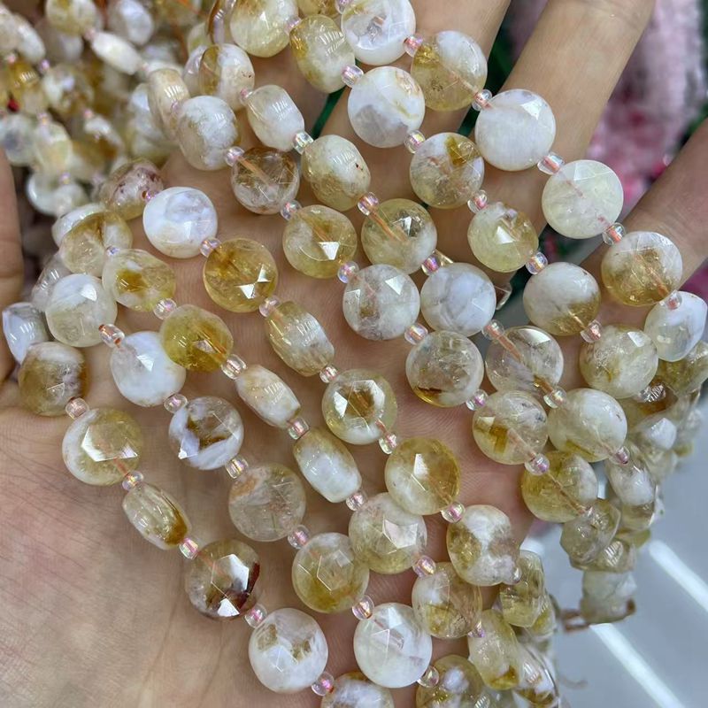 8 Yellow pagoda crystal