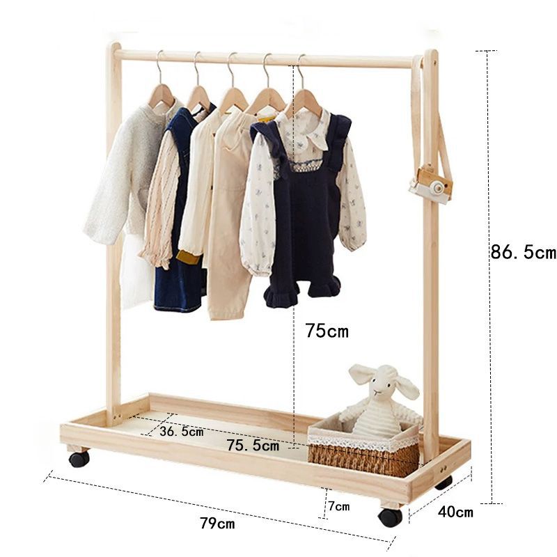 Storage rack with wheels [79*86.5]