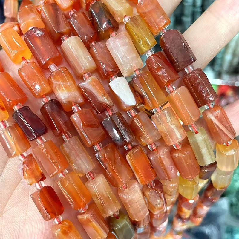 5 Red agate