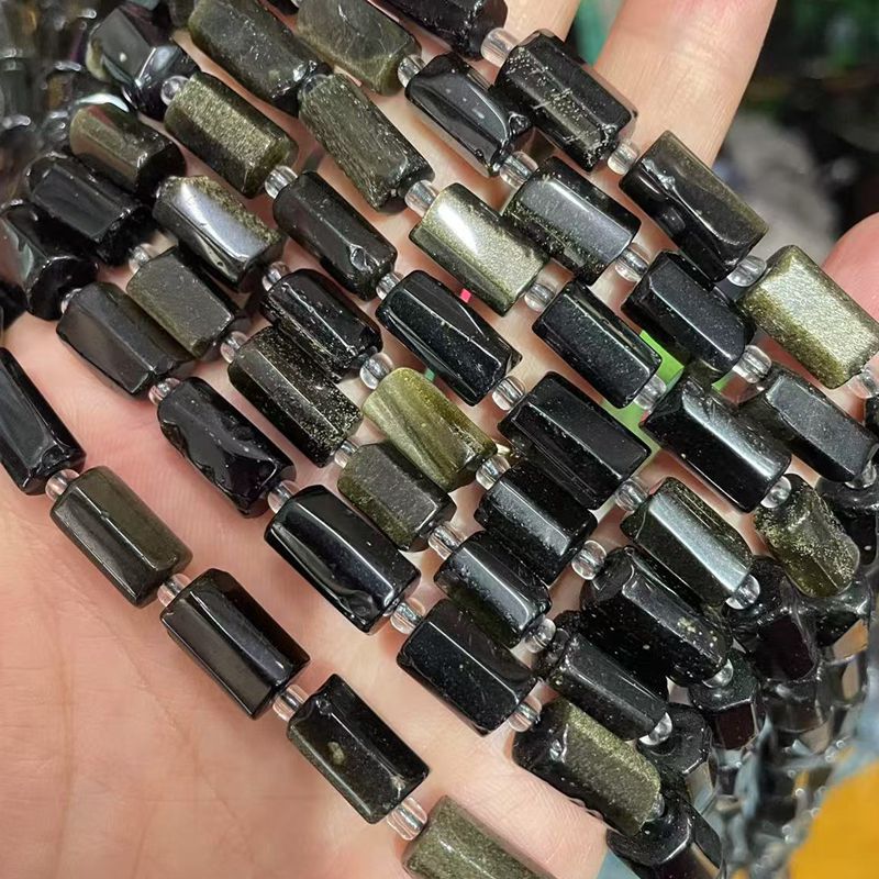 21 Gold obsidian
