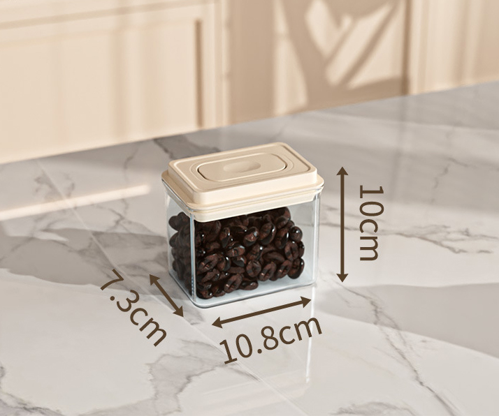 Milk white [press-type sealed jar] 500ml