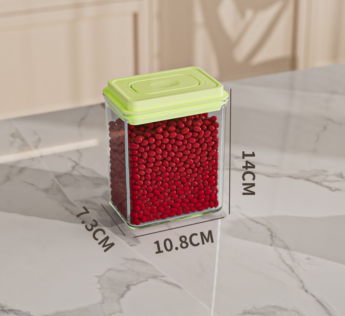 Green [push-type sealed jar] 750ml