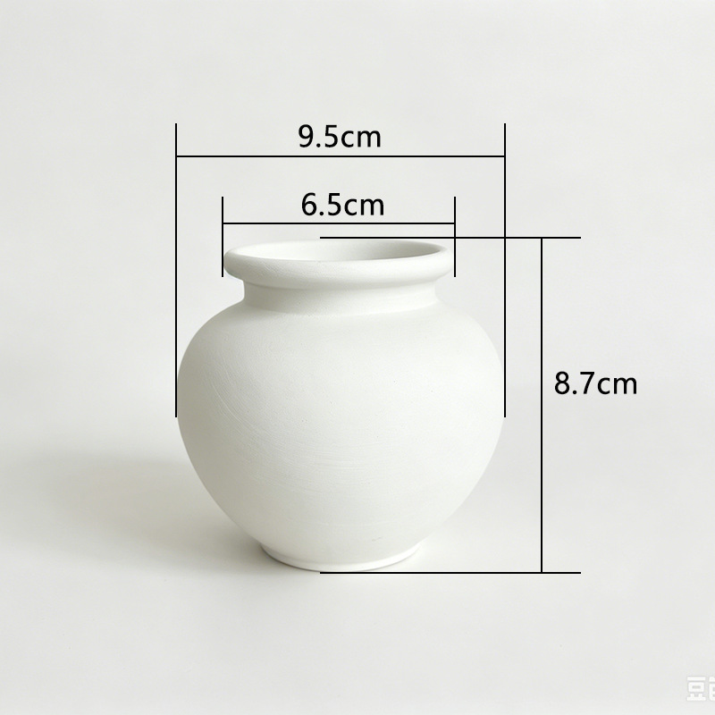 White ceramic round basin no. 6 water seepage device