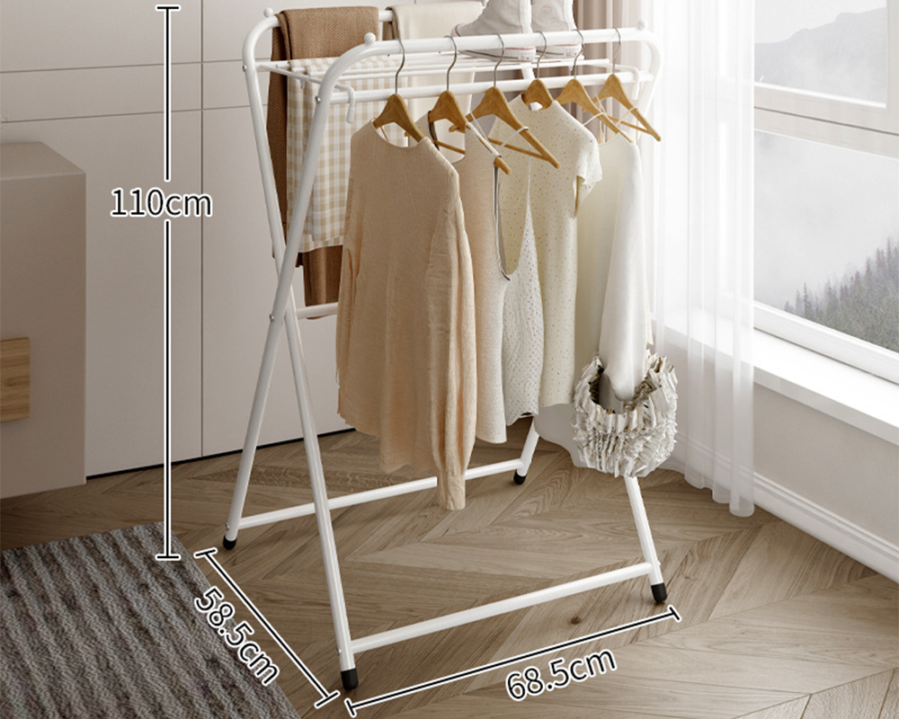 White-110cm foldable