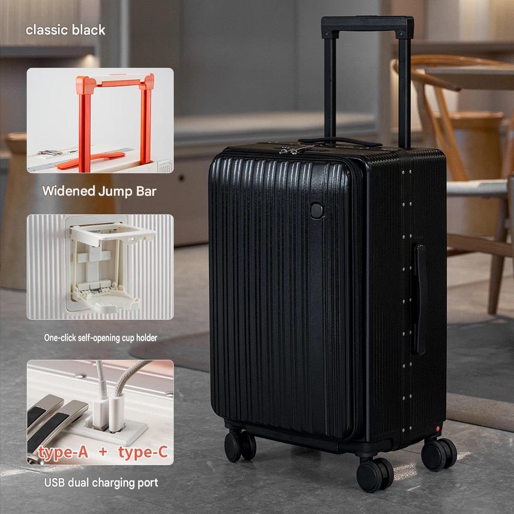 Classic black [new side opening deep warehouse large capacity]